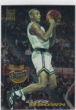 1993-94 Dee Brown Stadium Club FREQUENT FLYER UPGRADE Chrome #349 - Celtics