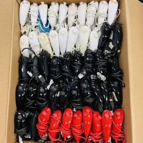 Nintendo Wii Console remote Nunchuck sensor nunchuck wheel zapper classic pro AC