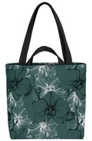 Grafische Orchideen Muster Tasche Orchidee Blumen GeblüMt Blumenmuster Blumendr