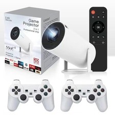 New Model HY300 Gaming Projector | 4K Ultra HD Android 13 Integrated Game
