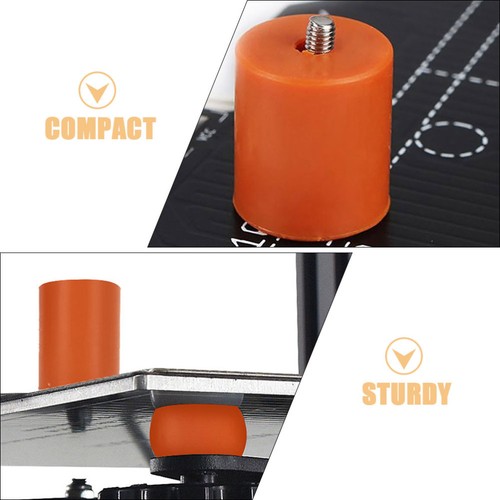 Set of 2 3d Printer Accessories Heat Bed Mounts Leveling Column Hot Silicone - 第 3/12 張圖片