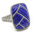 Judith Ripka Sterling Lapis Lazuli CZ Rope Twist Earrings Cuff Lot of 5 #S5666-1 — photo 4