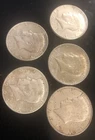 New Listing5 Lot of - 1964 Kennedy Half Dollars - Silver