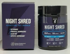 Inno Night Shred Dietary Supplement 60 Capsules New Sealed in Box Exp. 03/2028