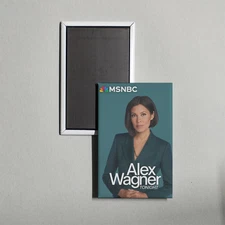 Alex Wagner Tonight Mini TV Show Poster Fridge Locker Magnet