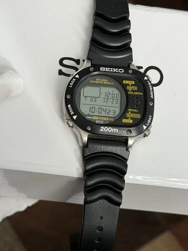 Rare Vintage Seiko Scuba Master M726-5A00 Men’s Digital Diver Sports Watch JDM
