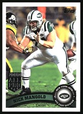 2011 Topps #329 Nick Mangold New York Jets