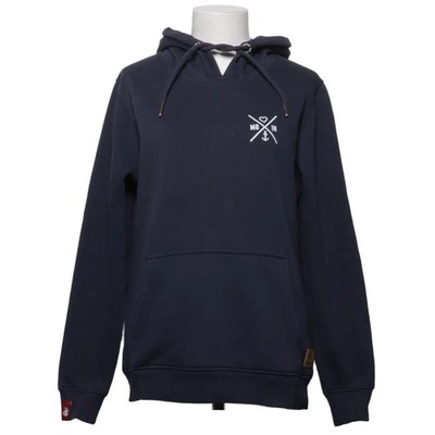 Kleinigkeit, Kapuzenpullover, Größe: L, Blau, Baumwolle/Polyester, Print #rFv