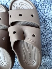 Crocs Classic Sandal V2 Taupe Size Men  s 4 Women's 6 Read Description 