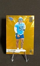 2024 Donruss Elite JC Latham Orange /399 - Titans Rookie Card RC ￼