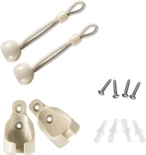 Sun shading components Bunge kit and end cover, weather bungee kit, Beige 