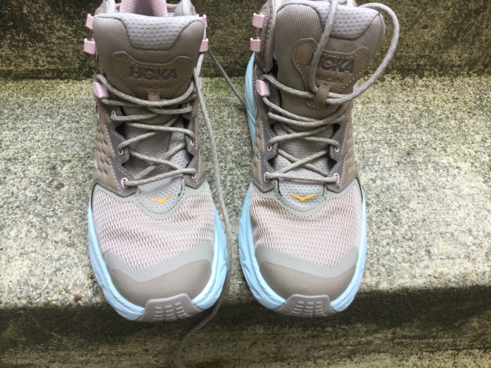 Hoka One One Women's Anacapa Mid GTX Gore-Tex Hiking Boot Shoe, Size 710 US