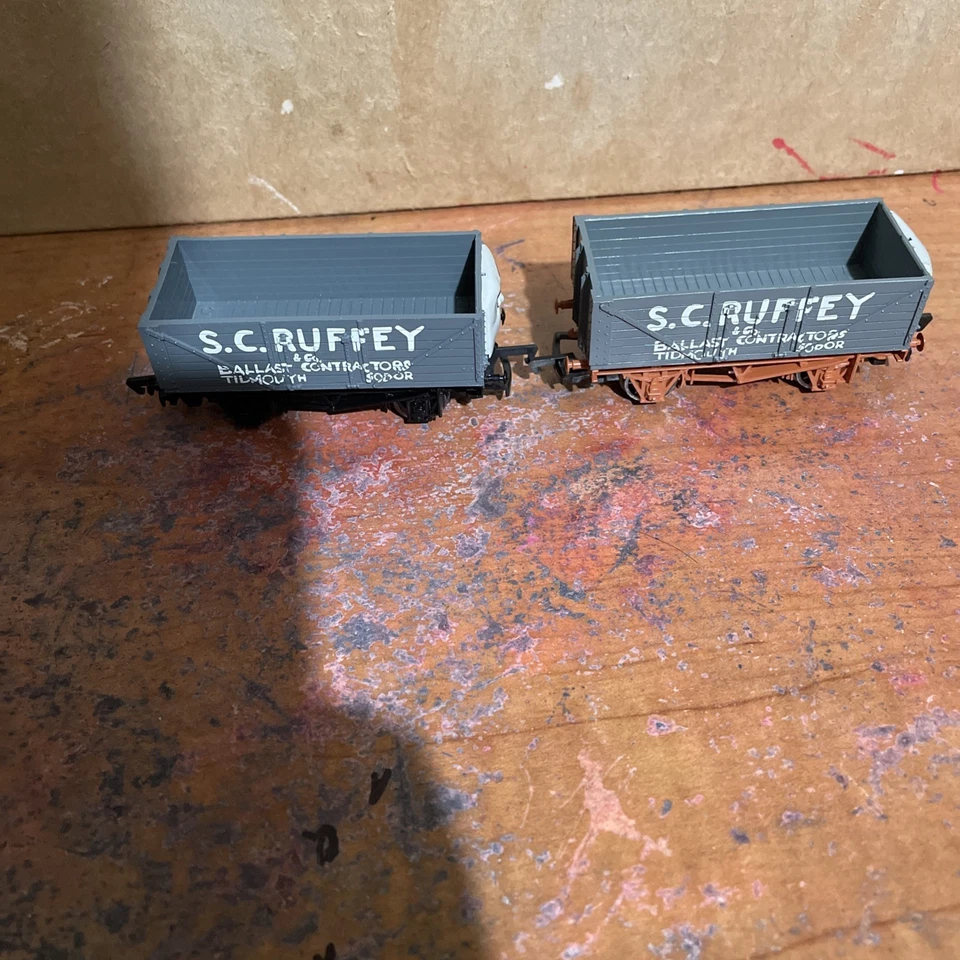 Bachmann Thomas Train HO OO S. C. RUFFEY Car Custom Rebuilt Black Chassis Hornby - Image 4 of 4