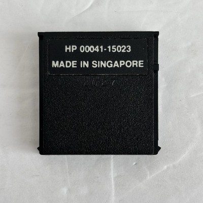 Vintage HP Home Management MGMT Module 00041-15023 for HP 41C/CV/CX Calculator