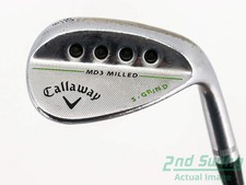 Callaway MD3 Milled Chrome S-Grind Wedge Lob LW 60° Steel Wedge Flex Right 34.75