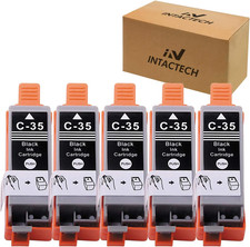 PGI-35 Black Ink Cartridges Replacement for Canon PIXMA TR150 TR152 TR160 Ip110