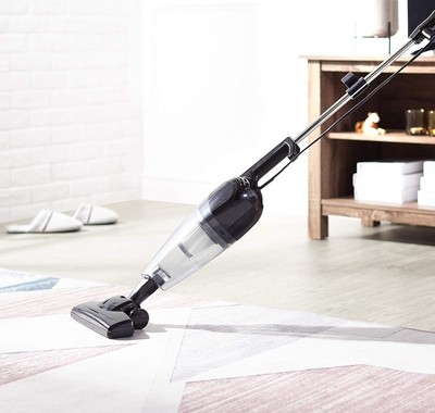 Amazon Basics Stielstaubsauger, 2-in-1-Gerät mit Kabel, ECO-Motor, HEPA-Filter,