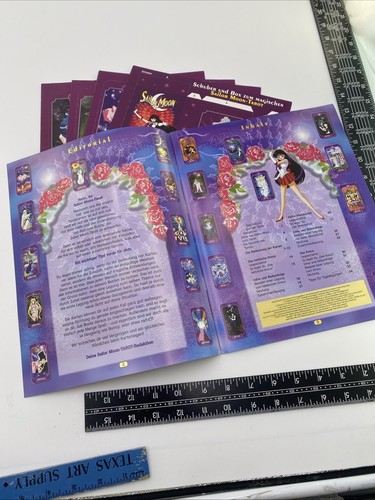 SAILOR MOON EXTRA NR. 2 Magic Tarot, 1999 MAGISCHES TAROT COMPLETE POSTER CARDS - Picture 6 of 24