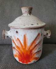 Ancien Pot À Oreilles Vallauris En Céramique Poterie Vintage 