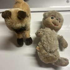 Pair Of Vintage Schuco Animals