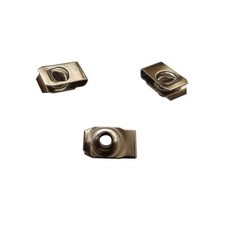 Zhoushi World M6 Stainless Steel U -Style Clip-On Nut,U-Type M6SS, Silver