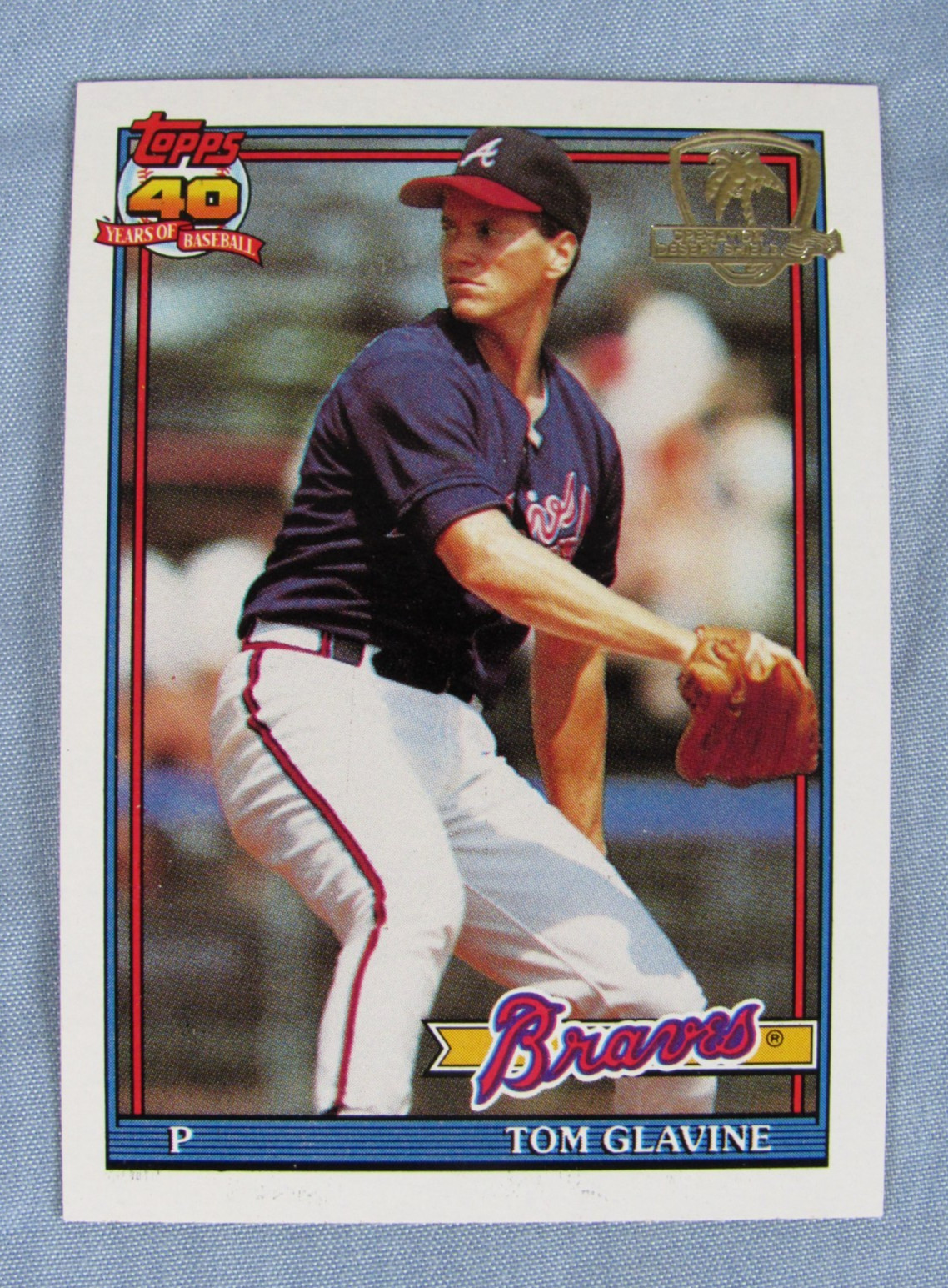 1991 Topps Desert Shield #82 Tom Glavine NrMt-Mt (Set Break) B742