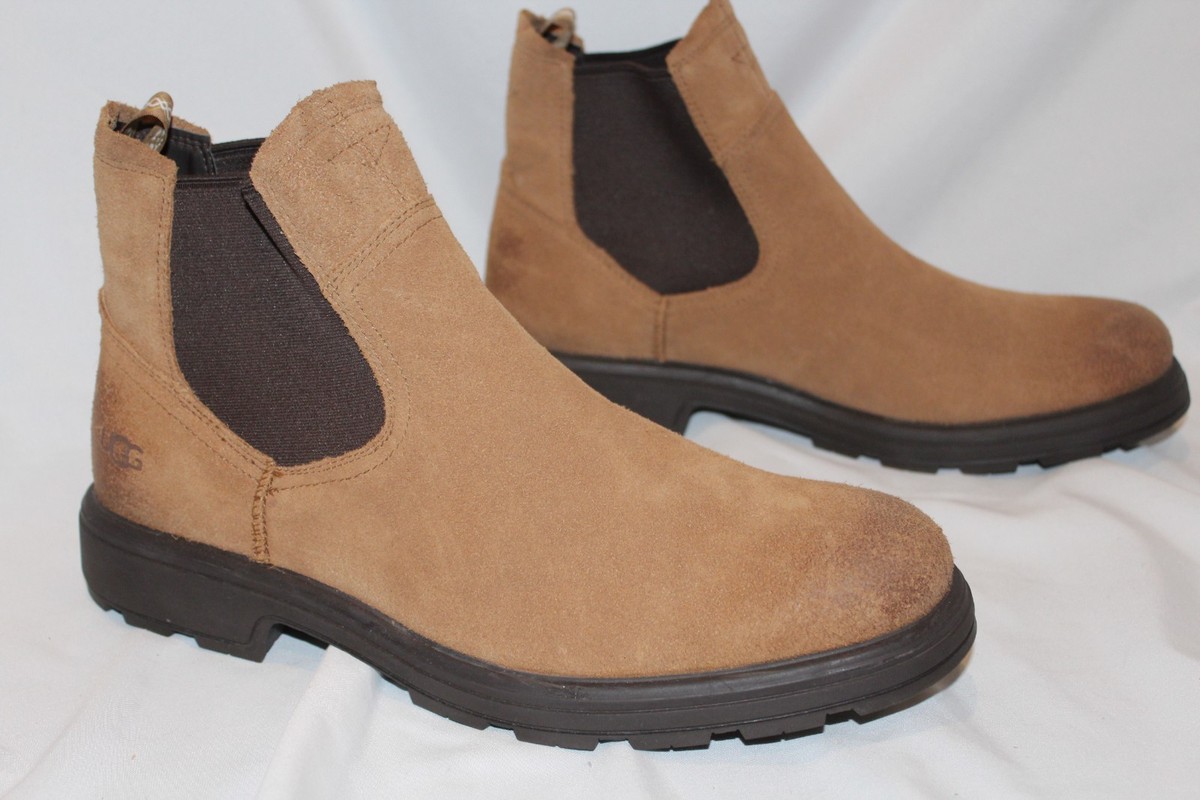 NIB UGG MEN\'S WATERPROOF BILTMORE WORK CASUAL SUEDE‎ SHEARLING LINED BOOTS BROWN NIB UGG MEN main image 2
