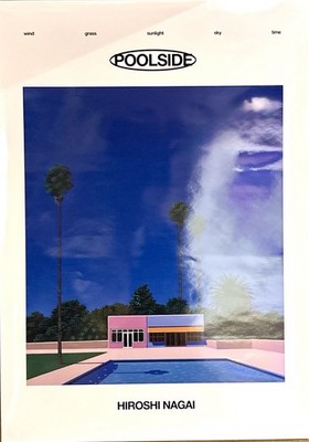 Hiroshi Nagai Poster POOLSIDE 515×728mm Pool Side Tropical Citypop