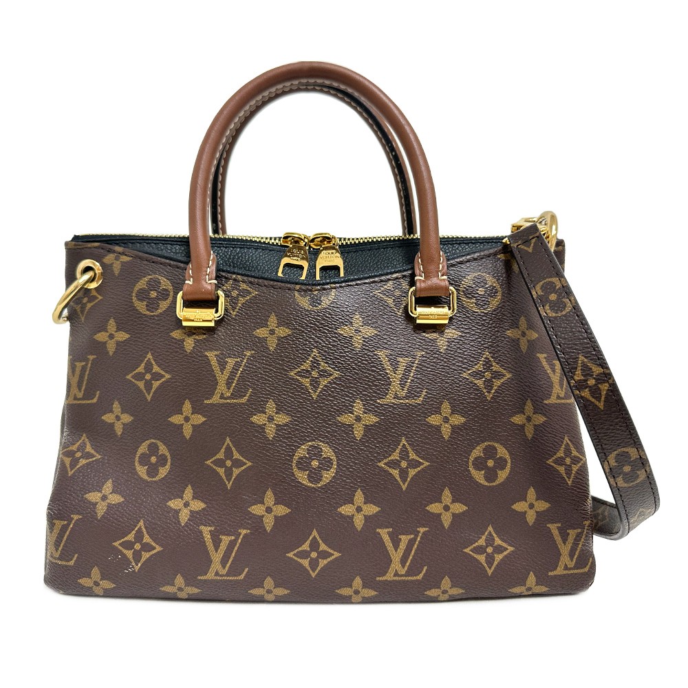 Louis Vuitton Monogram Pallas BB M41218 Shoulder Bag 2 Way Double  425163