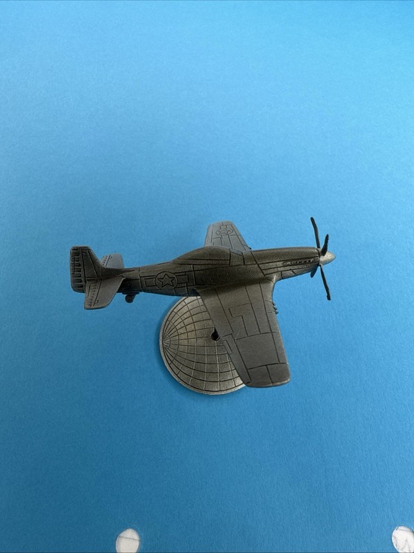 Franklin Mint 1987 The Worlds Greatest Pewter Aircraft P-51 Mustang