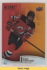 2021-22 Upper Deck Allure Rainbow Red Orange Nico Hischier #R-75 READ 13bh