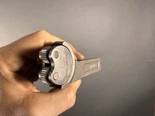 Williams NO-TH-0-K Lathe Knurling Tool Holder. USA. 3/8” X 1” Tool Shank.