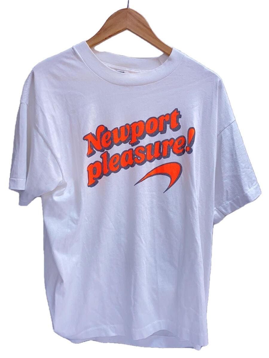 ALTRA T shirt altre marche anni 90~ Newport cotone bianco usate