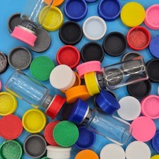 3ml Peptide Vial Caps (10-Pack) + 30ml BAC Water Cap | Assortment Free Shipping