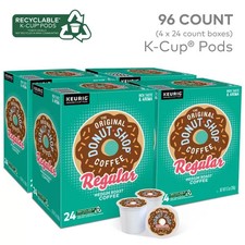 The Original Donut Shop, Decaf, Keurig K-Cup Pods, 96 Count FREESHIP