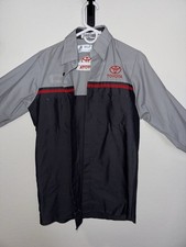 Toyota Red Kap Shirt Men small R Button Up Employee Mechanic Uniform Work Wear