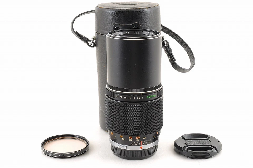 Lente casi nueva con estuche Olympus OM-SYSTEM ZUIKO AUTO-T 200 mm f/4 de Japón Foto 2 de 4