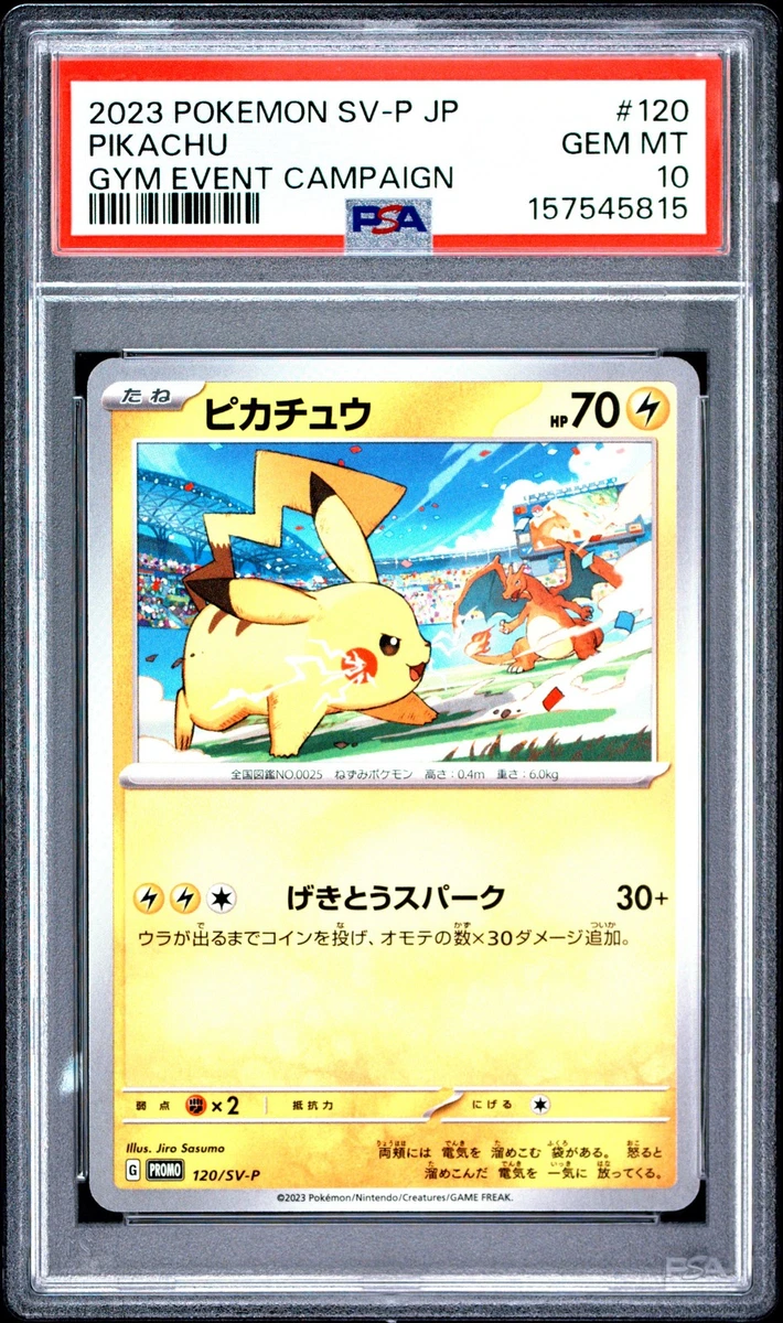 Collectible Individual Grade 10 Pikachu Pokémon TCG Card Games in