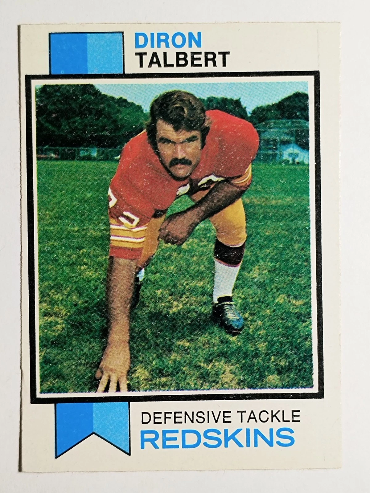 1973 Topps #19 Diron Talbert RC (VGEX)