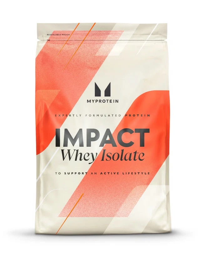 MyProtein Impact Whey Isolate Protein Eiweiß 1000g EAA BCAA Muskelaufbau Pulver