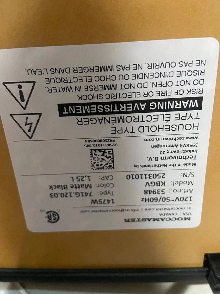 Technivorm Moccamaster 53937 KBGV 10-Cup Coffee Maker Black, 40 Ounce, 1.25l - Image 3 of 3