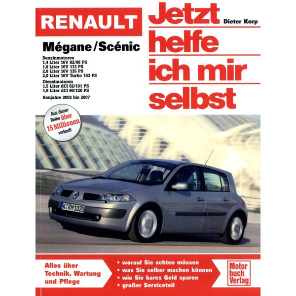 Renault Megane Ii Typ Cm 2002-2005 Jetzt Helfe Ich Mir Selbst Reparaturhandbuch-image