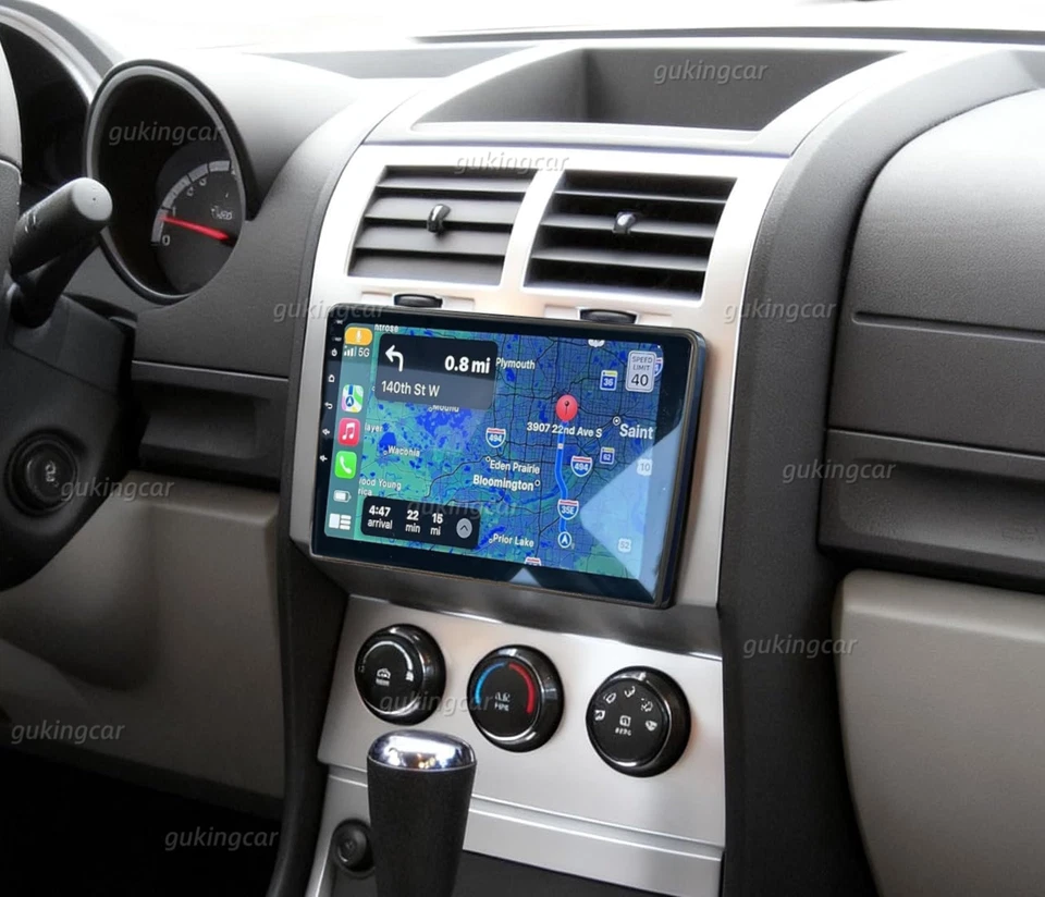 For 2007-2012 Dodge Nitro 10"Android13 Carplay Car Stereo Radio GPS Navi WIFI BT Foto 3 de 4