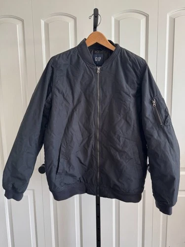 Gap Bomber Jacket, Dark Navy Blue, Size Large Tall Coat video thumbnail