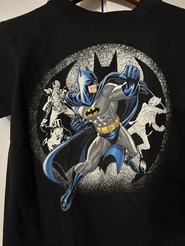 Vtg Batman DC Comics T-Shirt Joker Rare Youth Kids Size XS 4-5 Kids Toddler 2009 - Picture 4 of 6