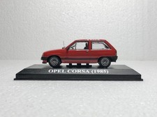 1:43 IXO Opel Corsa 1.2 S (1985) Modellino Statico🔝Box ✅ Info⬇️ (No 1:18 - 1:24