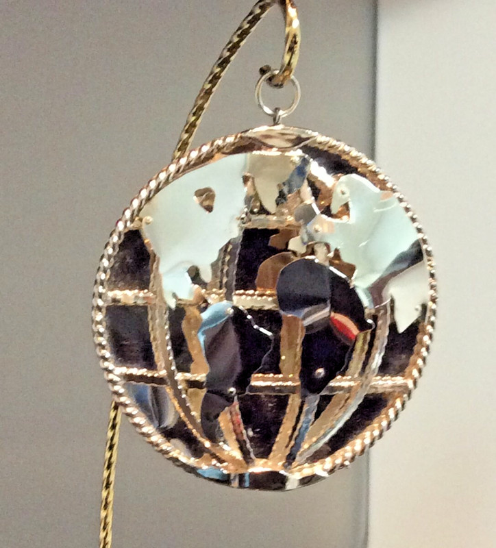 Baron's World Sterling Silver Ornament #9 Rare!   38 grams of sterling silver