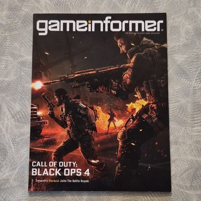 Game Informer Call of Duty: Black Ops 4 October 2018 Issue 308 Illustrated
