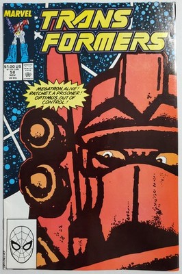 TRANSFORMERS #58 1ST PRINTING! 1989 MARVEL! LOWER PRINT RUN! STARSCREAM RETURNS!