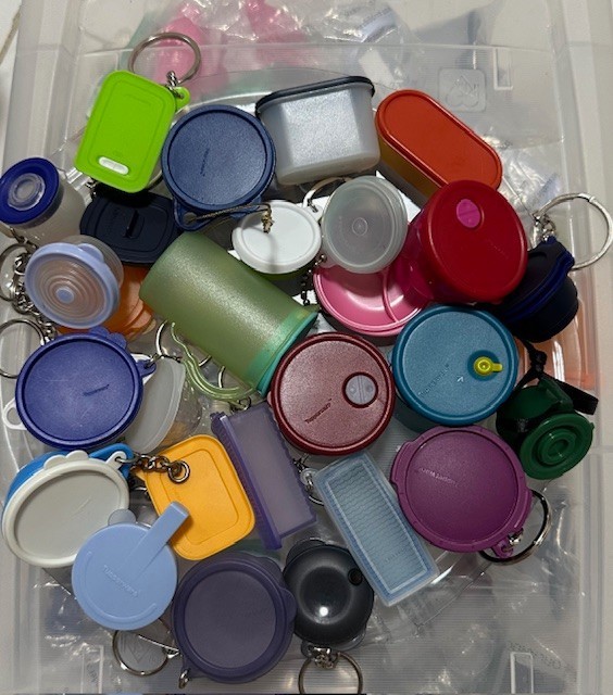 Tupperware Keychain Gadget Magnet Collectibles YOU PICK